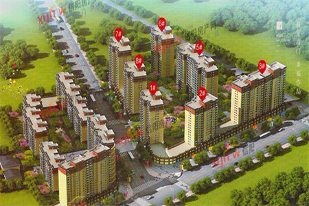 传信楼小区四楼3室2厅1卫123m2毛坯房76万出售